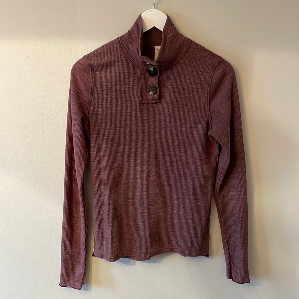 We the free button down Henley